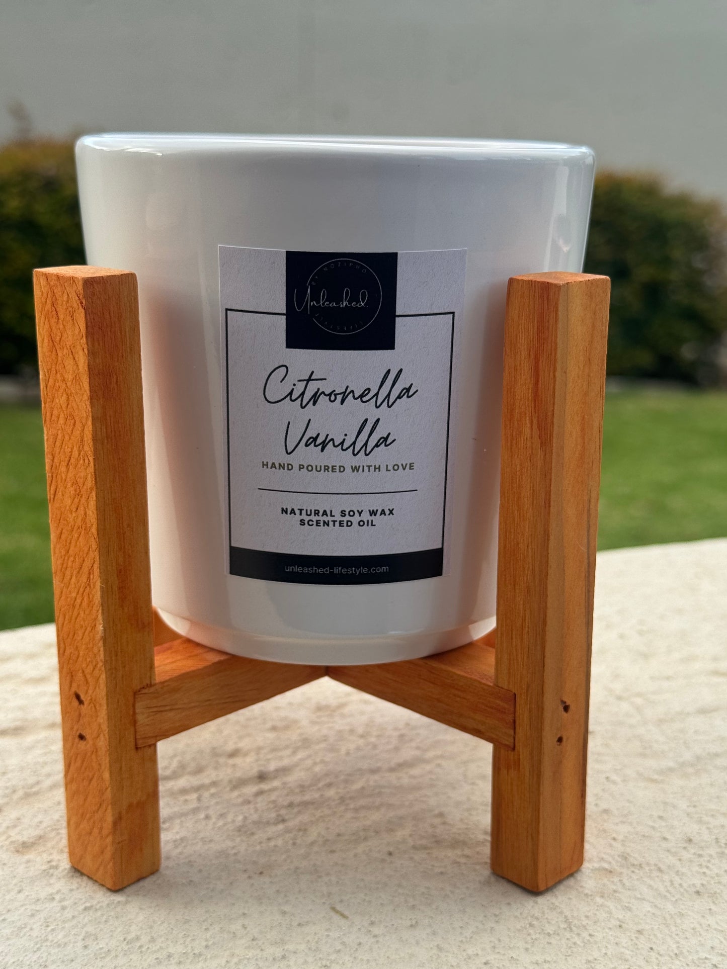Citronella Vanilla candle