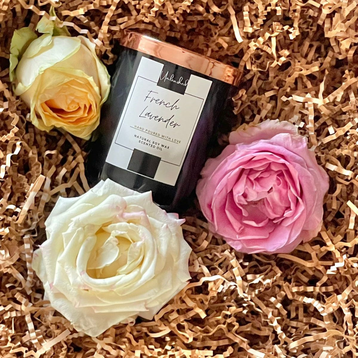 French lavender candle